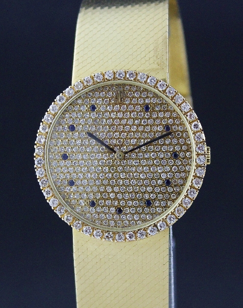 (image for) AP 18K SOLID GOLD DIAMOND MANUAL WINDING WATCH